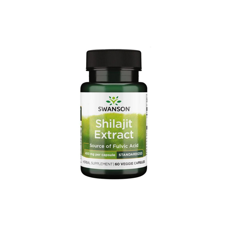 Swanson Shilajit Extract 400 mg / 60 capsules