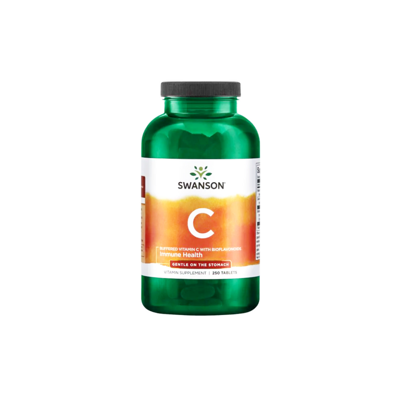 Swanson Buffered Vitamin C 1000mg with bioflavonoids, 250 tablets