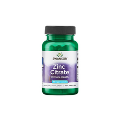 Swanson Zinc (Citrate)  30 mg / 60 capsules