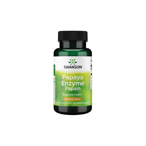 Swanson Papaya Enzyme Papain 100 mg / 90 vegetarian capsules