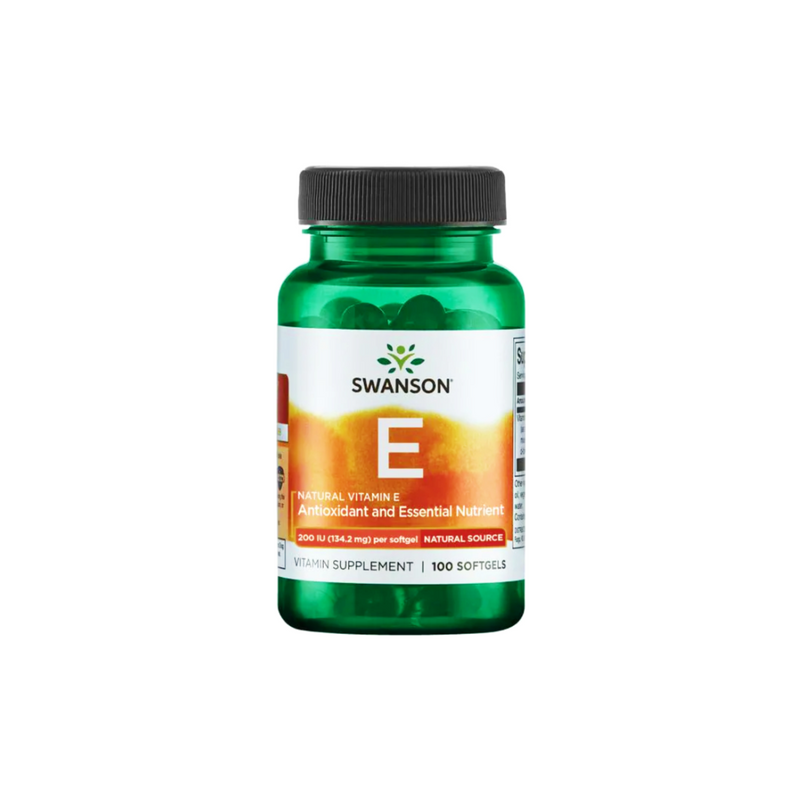 Swanson Natural Vitamin E 200 IU / 100 gel capsules