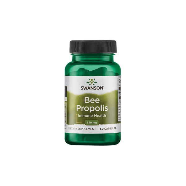 Swanson Bee Propolis 550 mg, 60 capsules