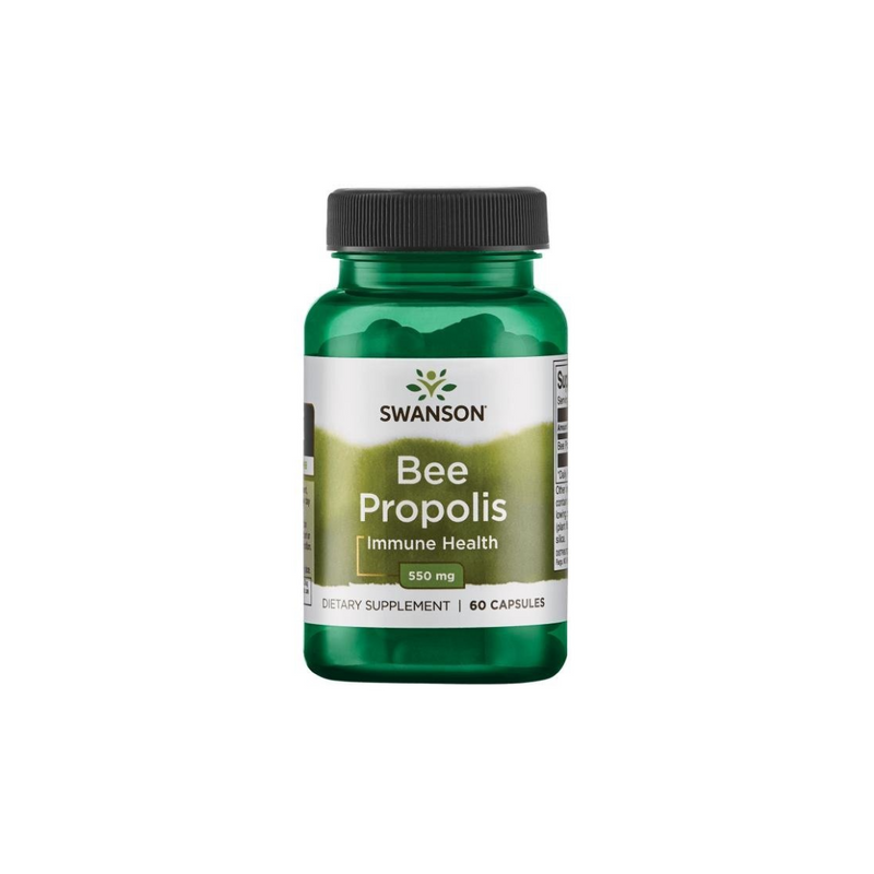 Swanson Bee Propolis 550 mg, 60 capsules