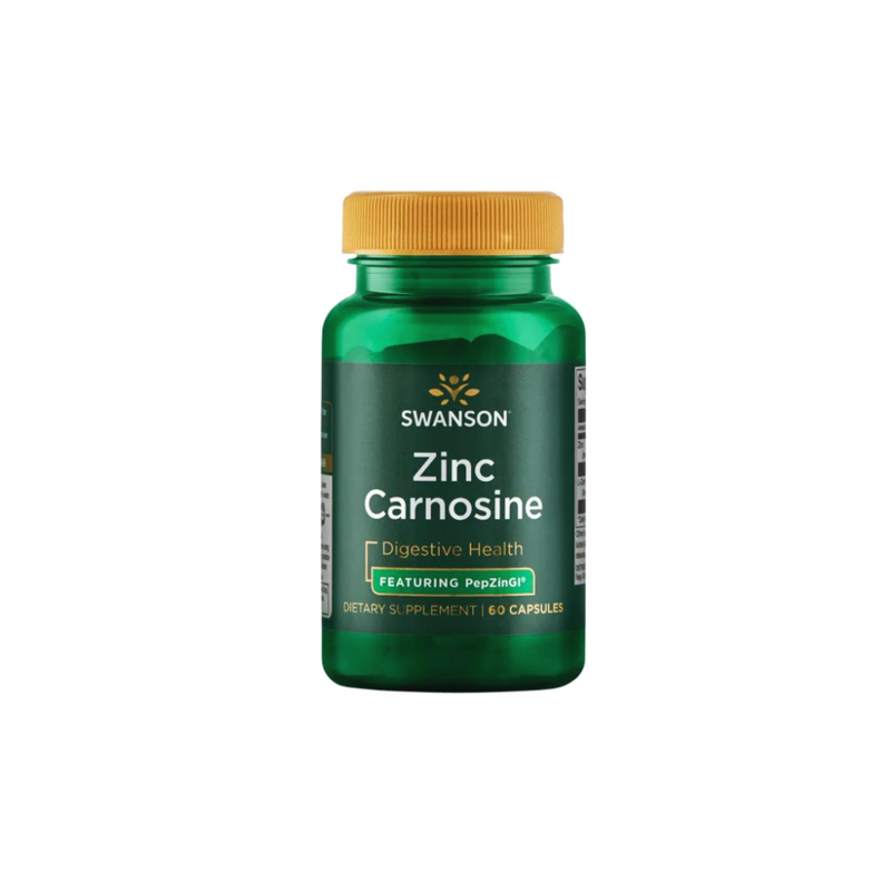 Swanson  Zinc + L-Carnosine, 60 capsules