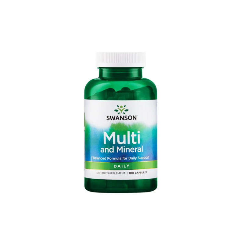 Swanson Multi and Mineral, 100 capsules