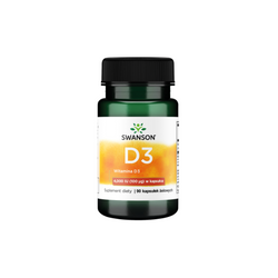 Swanson Vitamin D3 4000 IU 100 mcg / 90 softgels