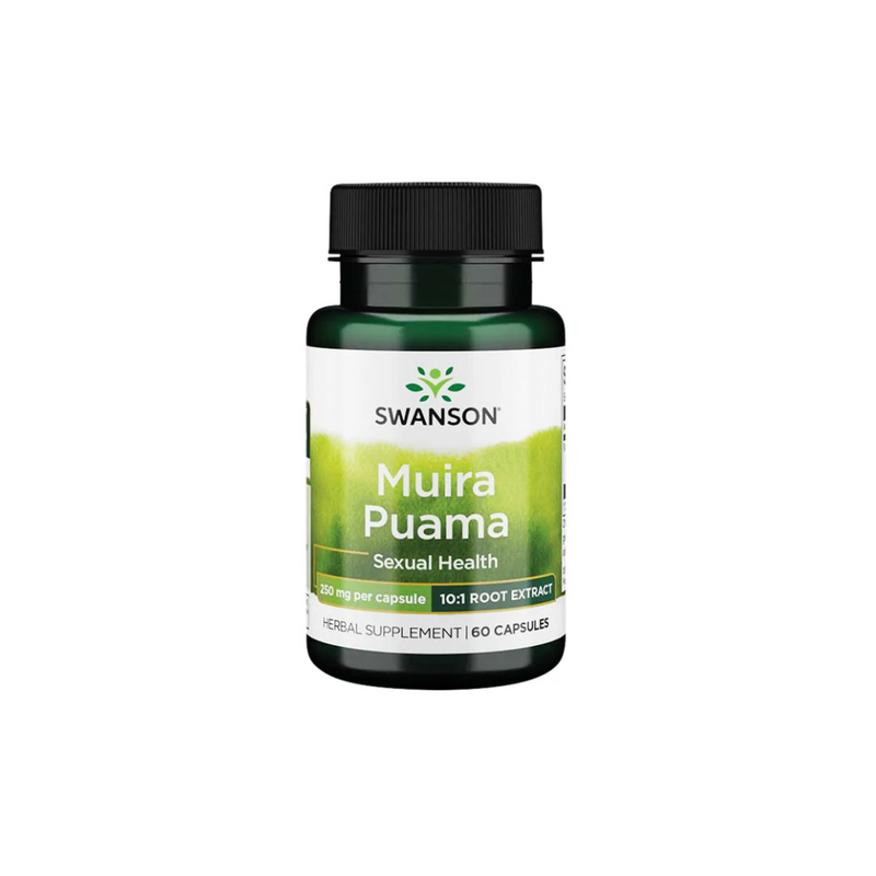 Swanson Muira Puama EXTRACT 250 mg / 60 capsules