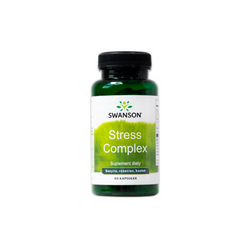 Swanson Stress Complex (Basil / Rhodiola / Valerian) 60 capsules