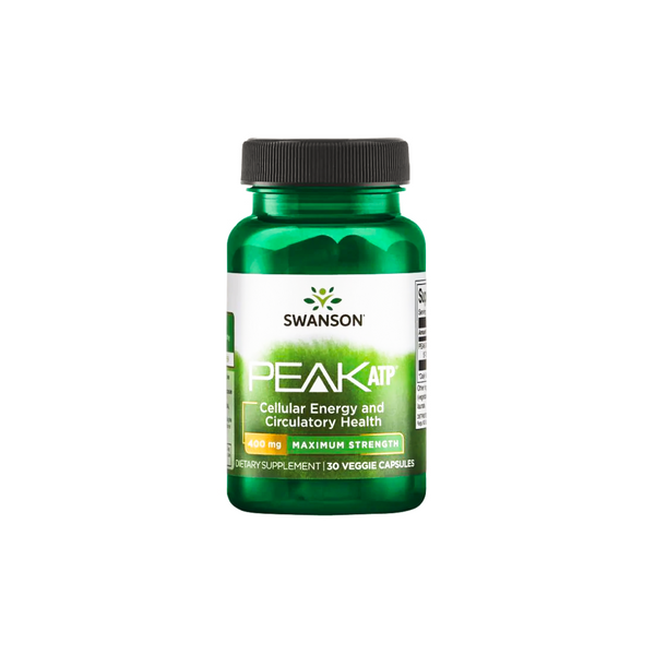 Swanson Peak ATP - Maximum Power 400 mg / 30 capsules