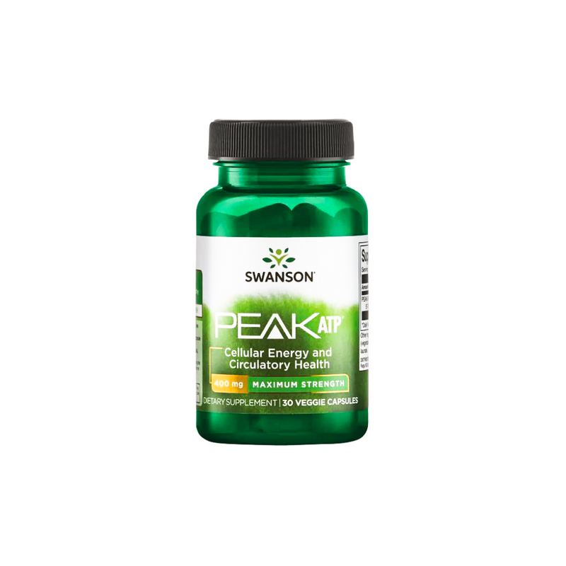 Swanson Peak ATP - Maximum Power 400 mg / 30 capsules