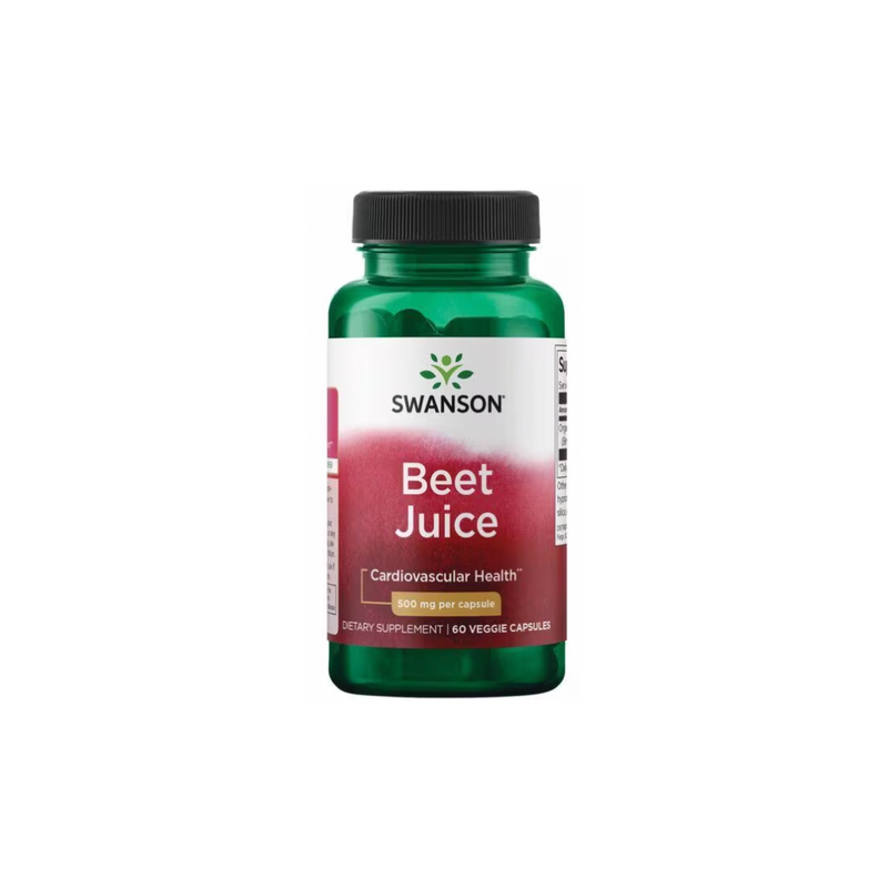 Swanson Beet Juice, 500 mg / 60 vegetarian capsules