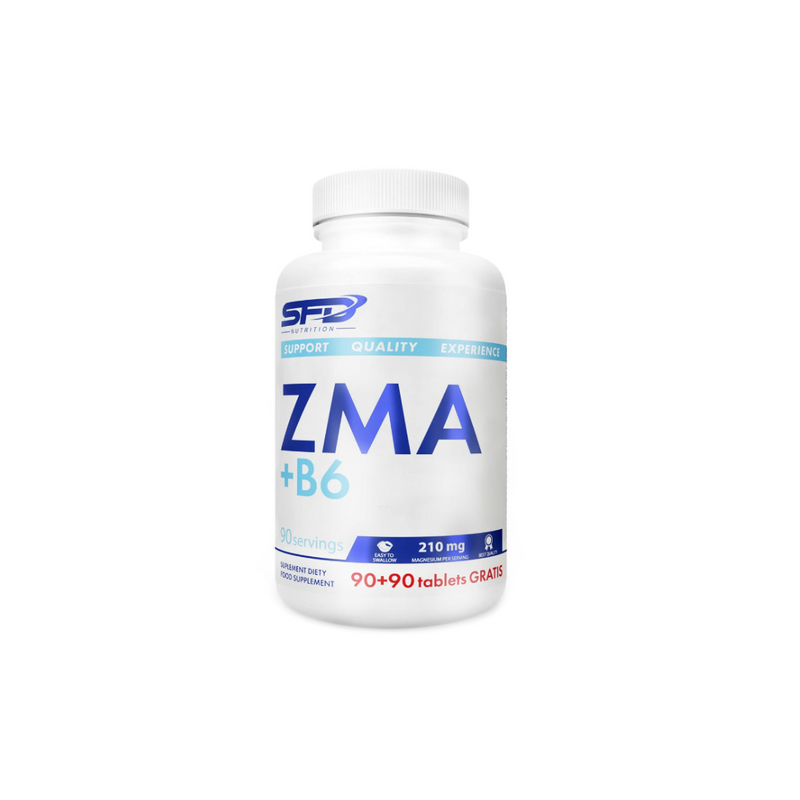 SFD ZMA + Vitamin B6, 90 + 90 tablets FREE