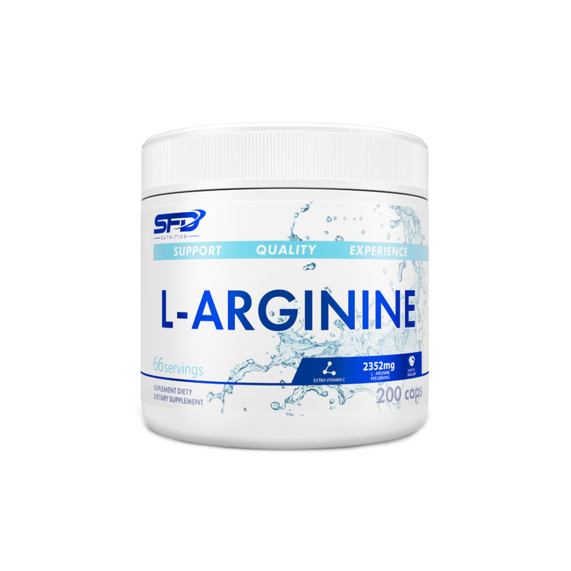 SFD L-Arginine + Taurine + Vitamin C, 200 capsules