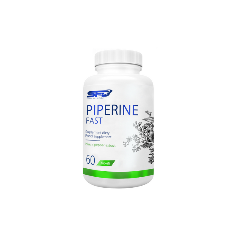 SFD Piperine Fast Black Pepper Extract, 60 tablets