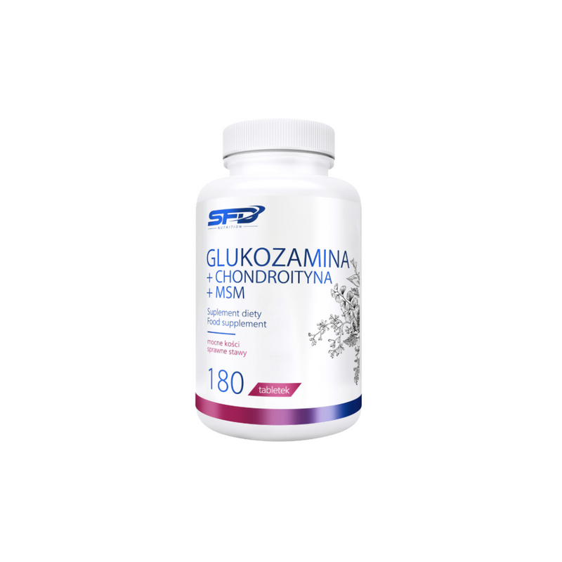 SFD Glucosamine + Chondroitin + MSM, 180 tablets