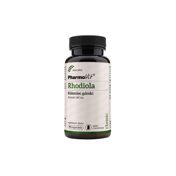 PharmoVit Rhodiola - Rhodiola Rosea 140 mg / 90 caps