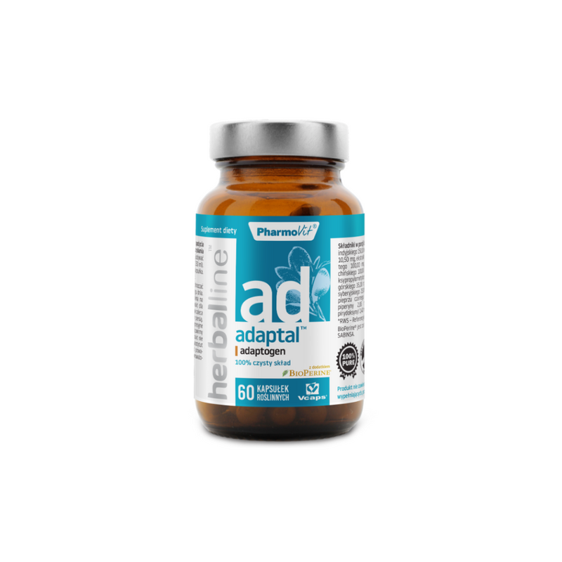 PharmoVit Herballine Adaptal™ Adaptogen, 60 capsules