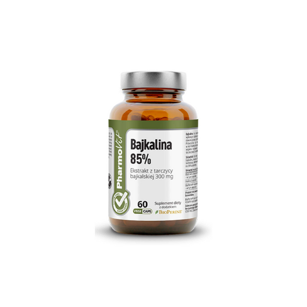 PharmoVit Baicalin (baikal skullcap) 85% extract, 60 capsules