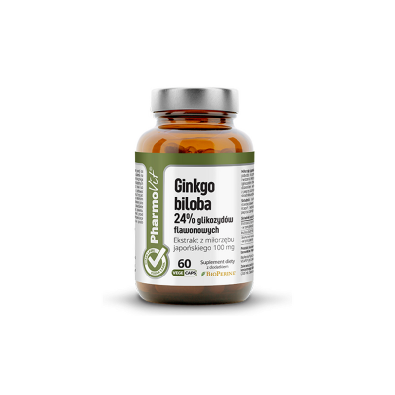 PharmoVit Ginkgo Biloba, 60 capsules