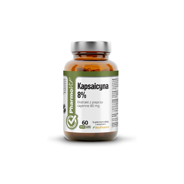 PharmoVit Kapsaicyna 8%, 60 capsules