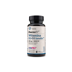 PharmoVit Vitamin K2 + D3 4000 IU, 60 capsules