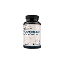 PharmoVit Glucosamine and Chondroitin + Hyaluronic acid, Vitamin C, MSM powder (150 grams) = 40 servings