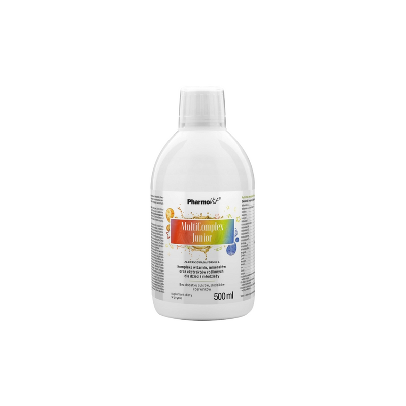 PharmoVit MultiComplex Junior A complex of vitamins, minerals for children and adolescents, 500 ml