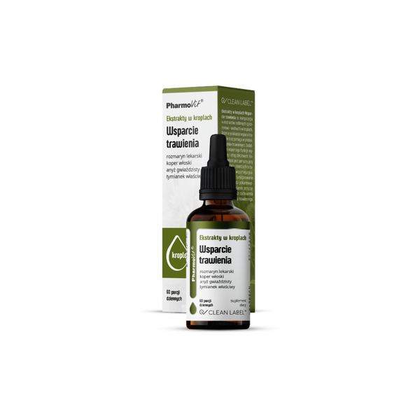 PharmoVit Digestive support Rosemary / Dill / Anise / Thyme 30 ml = 60 daily portions