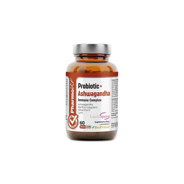 PharmoVit Probiotic + Ashwagandha Immuno Complex, 60 capsules