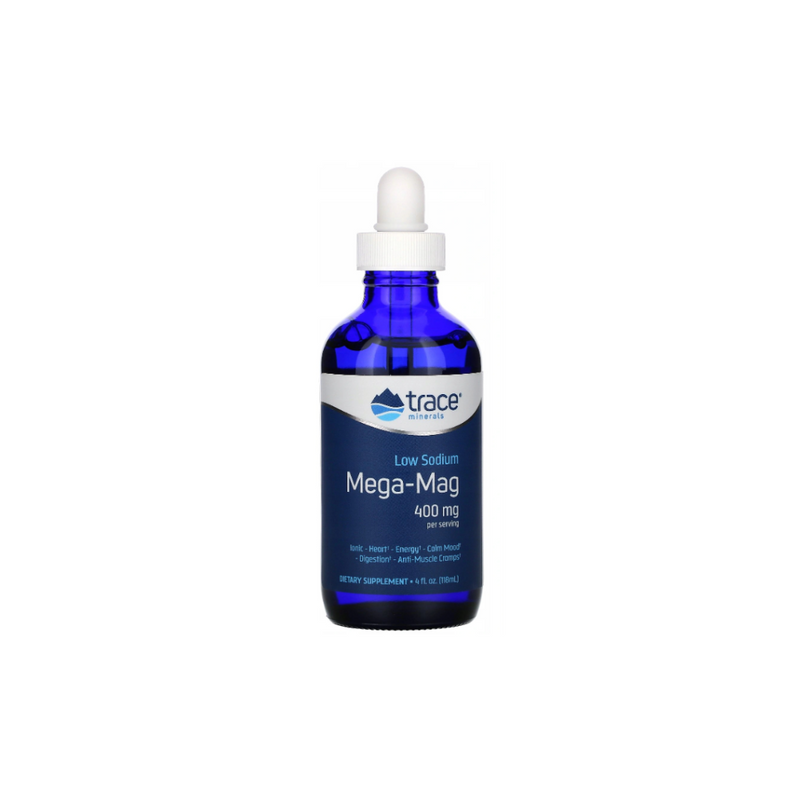 Trace Minerals Mega-Mag Ionic magnesium with minerals drops, 118 ml