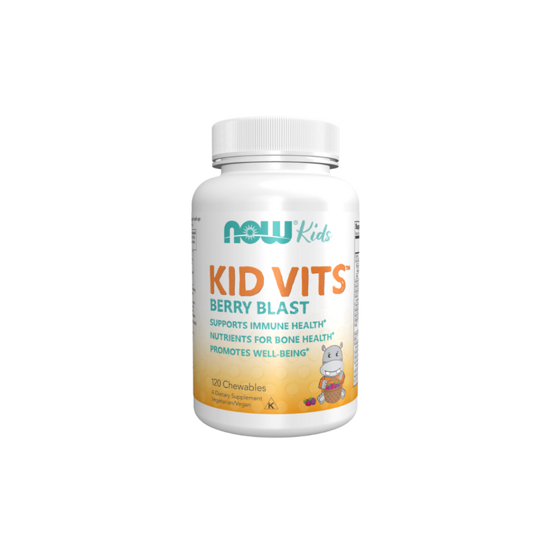 Now Foods KIDS VITS Berry Blast – 120 lozenges