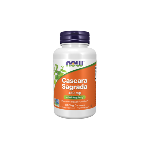 Now Foods Cascara Sagrada 450 mg / 100 capsules
