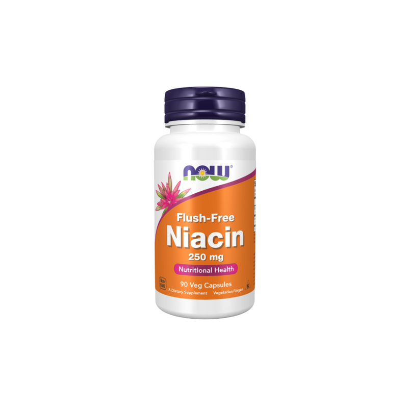 Now Foods Vitamin B3 FLUSH-FREE 250 mg / 90 capsules