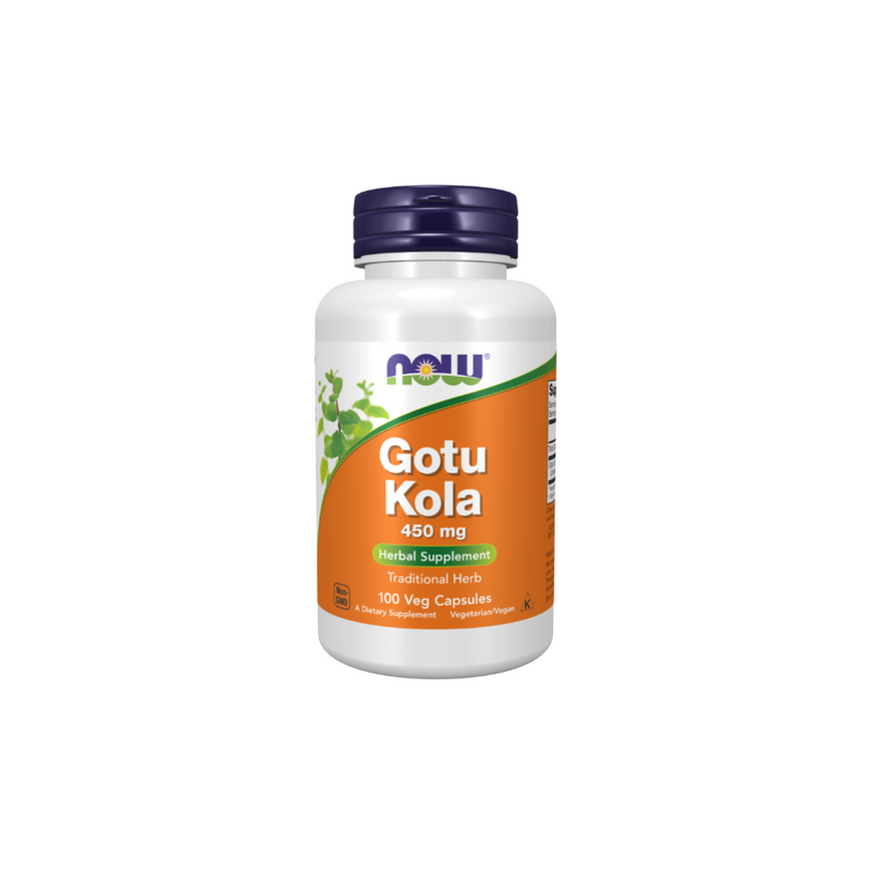 Now Foods GOTU KOLA 450 mg / 100 vegetarian capsules