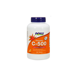 Now Foods Vitamin C-500, 100 tablets