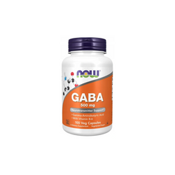 Now Foods GABA 500 mg / 100 VEGE capsules