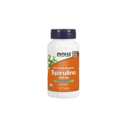 Now Foods Spirulina 500 mg – 100 tablets CERTIFIED ORGANIC