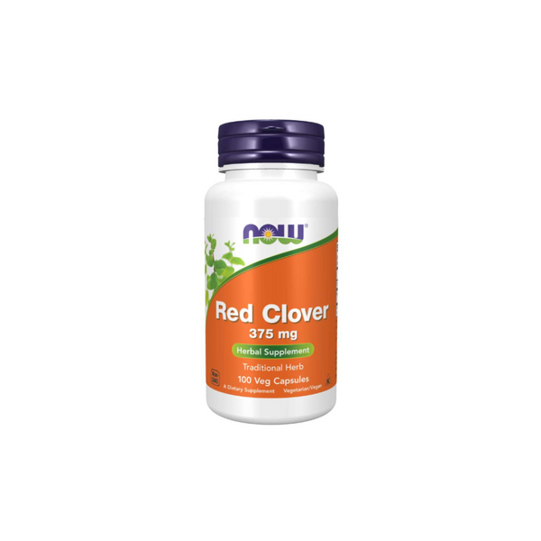 Now Foods Red Clover 375 mg Meadow clover, 100 capsules – Miss LaMonique