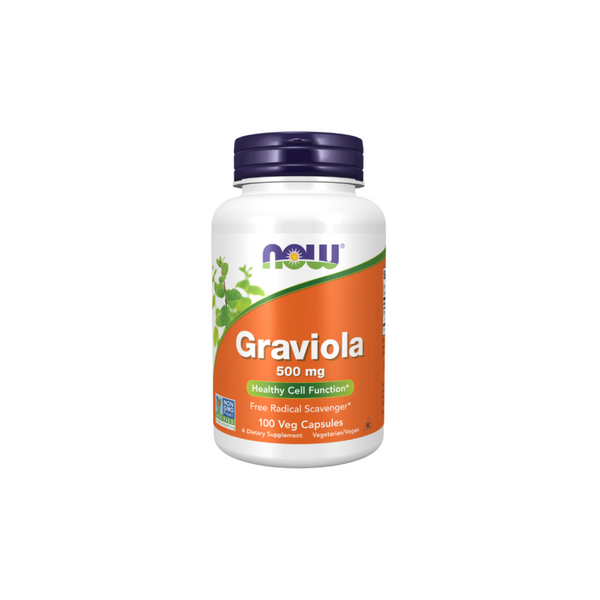 Now Foods Graviola 500 mg, 100 vegetarian capsules