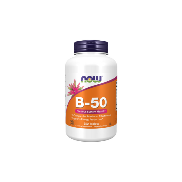 Now Foods B-50 VITAMIN B COMPLEX, 250 capsules