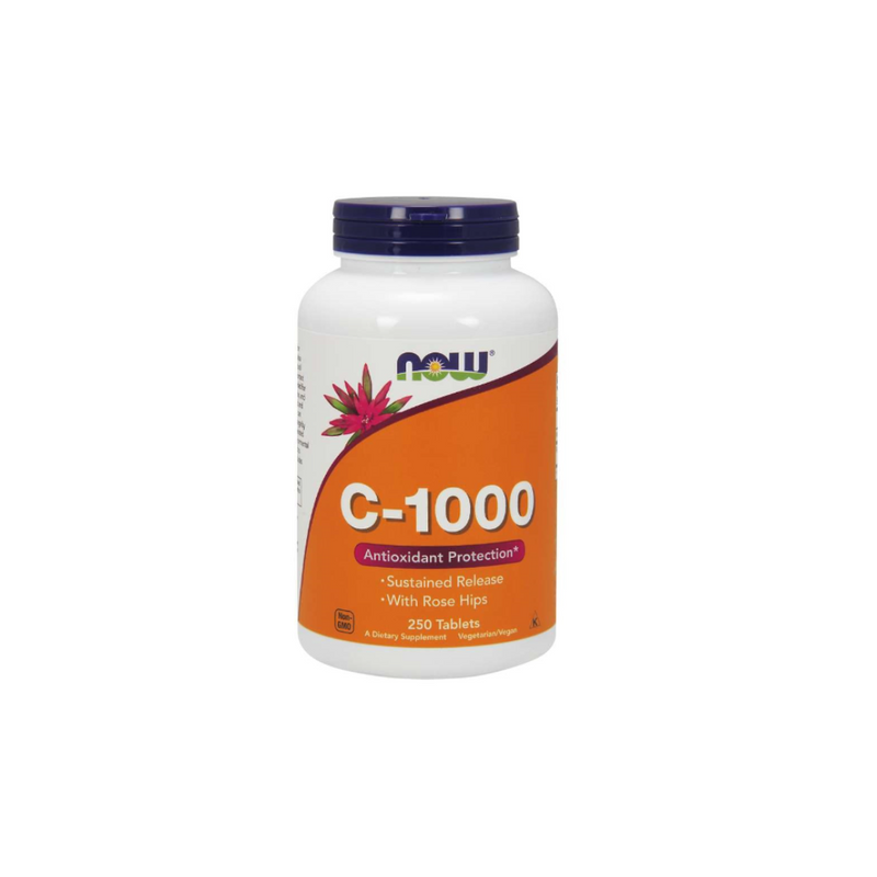 Now Foods Vitamin C-1000 – Sustained release – 250 tablets