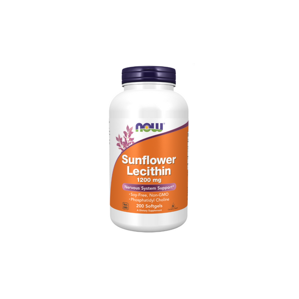 Now Foods SUNFLOWER LECITHIN 1200 mg / 200 capsules