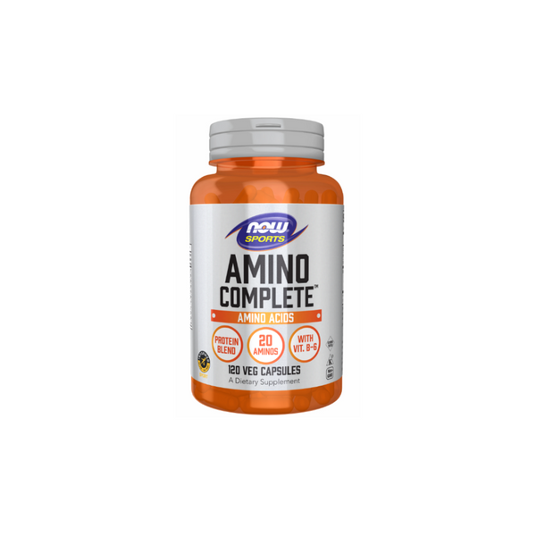 Now Foods Amino Complete™ Balanced mixture of proteins and free amino acids, 120 capsules