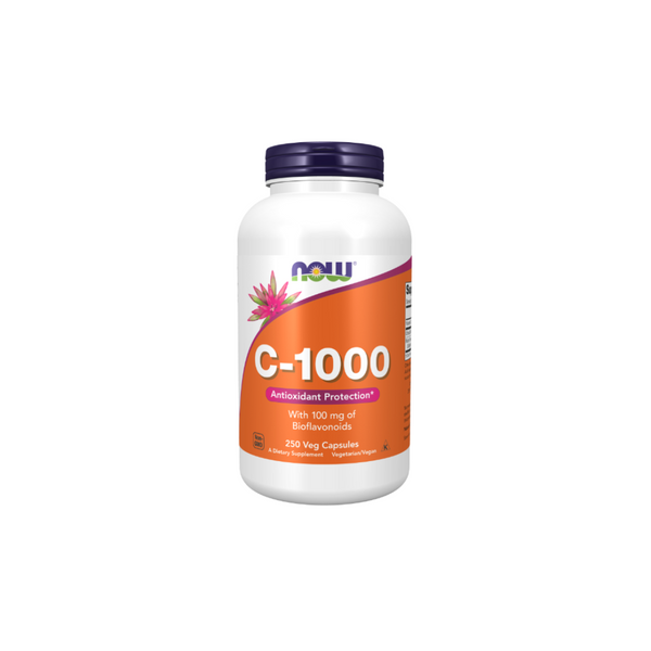 Now Foods C-1000 VITAMIN C with bioflavonoids 1000 mg / 250 capsules