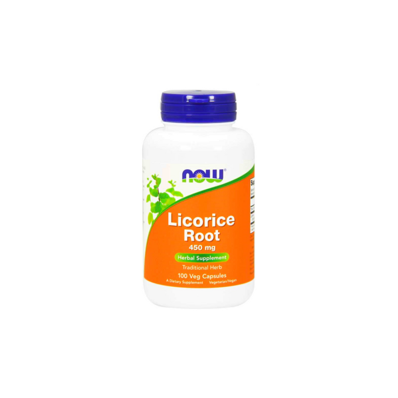 Now Foods Licorice Root 450 mg / 100 capsules