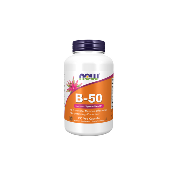 Now Foods B-50 VITAMIN B COMPLEX, 250 capsules