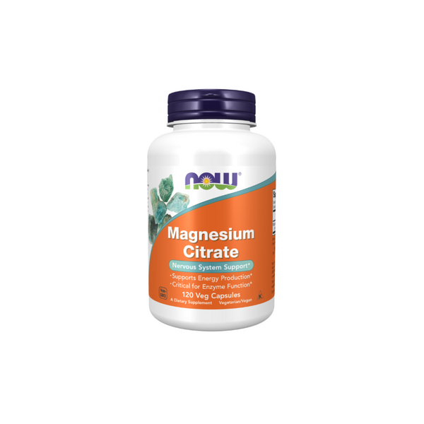 Now Foods Magnesium Citrate, 120 capsules