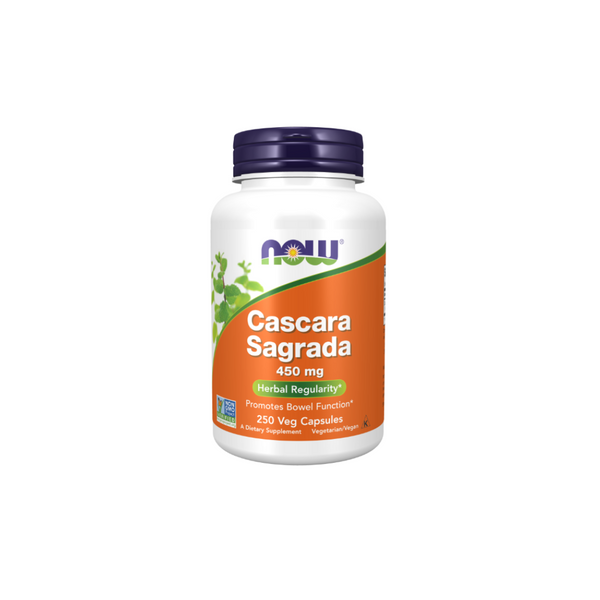 Now Foods CASCARA SAGRADA 450mg / 250 capsules