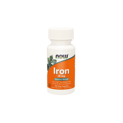 Now Foods  Iron Chelate 18 mg / 120 vege capsules