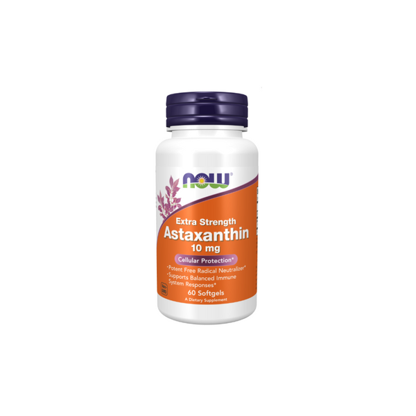Now Foods Astaxanthin Extra Strength 10 mg / 60 capsules